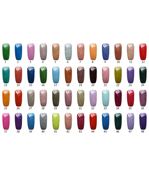 Granulated sugar Gel Polish